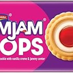 Britannia JimJam Pops - Crunchy Open Cookie with Vanilla crème and Jammy Center| 350 gm | A New Way to savour crème bisuits-image-8