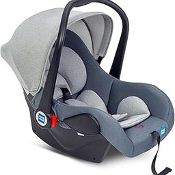 Mee Mee Baby Carry Cot Cum Car Seat, 4 in 1 Multi Purpose | Rocker for Infant Babies of 0 to 15 Months | Weight Capacity Upto 13 Kgs (Grey)-18