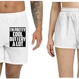 Men and Women Printed Regular fit Casual Polyester Couple White Shorts (ZPOD-0003393-set-L_ms)-image-28
