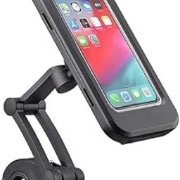 Gopinath Store Motorcycle Phone Mount, Waterproof Handlebar Mobile Holder, Adjustable Bike Phone Stand-image-55