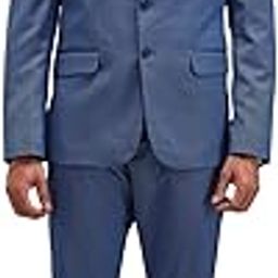 Tailored Fit Blue Two Piece Suit-image-72