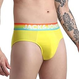 Men's Cotton Blend Classic Regular Solid Briefs-41