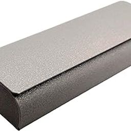 Glitter Sunglasses case for spectacles Pack of 1 | Grey Shiny EyeGlasses Case Pouch | Hard Shell Box With Magnetic lock | Sunglass goggle Cover For Men Women | Daily Use Travel Portable-7