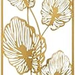 HEAVENGLOW Metal Wall Decor Sculpture Corridor Farmhouse Leaves Wall Art Line Drawing Turtle Leaf Right-image-65