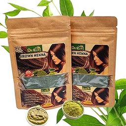 Homemade Rajasthani Light Brown Herbal Henna – Ready-to-Apply Natural Hair Color Paste | 100% Grey Coverage | Pack of 2-image-18