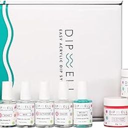 Dip Powder Nail Kit (Neon Color Starter), Acrylic Powder and Gel Resin Kit For Dip, Starter System by DipWell (Comes With Bond, Base, Activator, Sealer, Brush Softener + 3 Powder Jars)-image-75