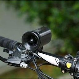 Bicycle Siren Horn Bell (6 in 1 Alarm Sounds) - 140 DB Sound, Waterproof, with Mounting Bracket - Black-27