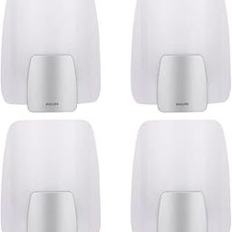 PHILIPS Decorative Wall Light/Wall Lamp | Comet Indoor Wall Lamp for Living Room & Bedroom | Bulb Base : B22 | Pack of 4 (Bulb not Included)-12