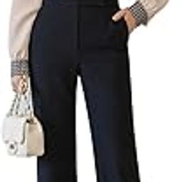 Women’s Formal Top with Printed Collar and Cuffs - Stylish and Versatile Office Wear-43
