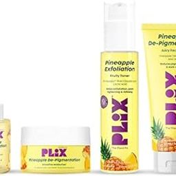 PLIX - THE PLANT FIX | Pineapple De-Pigmentation Regime with Pineapple Exfoliation Fruity Toner, Pineapple Juicy Cleanser, Pineapple Depigmentation Dewy Serum, & Smoothie Moisturizer-9
