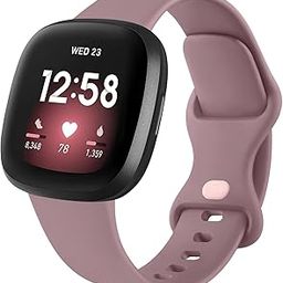 Meliya Soft Strap for Fitbit Versa 4 / Versa 3 / Sense 2 / Sense(Watch Not Included), Flexible Premium Elastomer TPU Adjustable Watch Straps, Sport Replacement Band for Women Men-image-92
