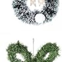 STYLEHEAVEN 2X Easter Bunny Wreath Front Door Decor Bunny Ears Garland Without Light|Home & Garden|Home D?©cor|Floral D?©cor-image-74