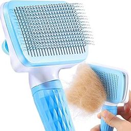 SKDBPM Slicker Dog Comb Brush, Cat Hair Brush, Pet Grooming Brush, Daily Use to Clean Loose Fur & Dirt, Great for Dogs and Cats With Medium Long Hair-image-9