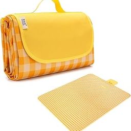 ARV® Picnic Blanket Beach Mat Waterproof Blanket Foldable Picnic, Beach, Camping Outdoor (100x150cm Pack of 1)-image-39