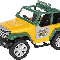 Centy Toys Plastic Pull Back Safari Car, 1 Pull Back Vehicle, Multicolour, Kid-13