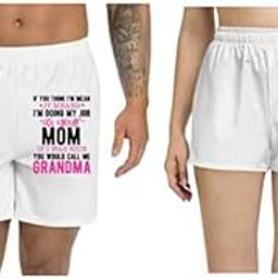 Men and Women Printed Regular fit Casual Polyester Couple White Shorts (ZPOD-0004117-set-XL_ms)-picture-23