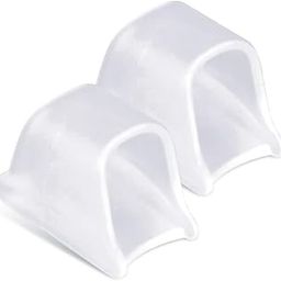 Alexvyan 1 Pair Toe Divider Seperator Bunion Pads Gel Spreader Correct Crooked Toes - Bunion Corrector and Bunion Relief Pads for Overlapping, Hallux Valgus, Yoga-image-13