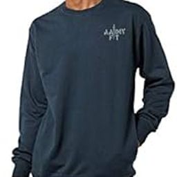 Men's Round Neck Regular Fit Full Sleeve T Shirt (Grey)-image-74