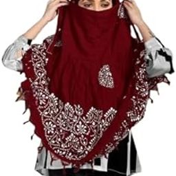 Cotton Long Scarf Cum Mask Scarves Usable for Vehicle Driver | White Printed Design | Universal Size | For Girl & Women | Sun Protection Light Weight-image-59