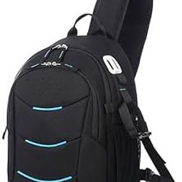 Multi-Function Camera Shoulder Backpack Bag Water Resistant Dustproof Lens Accessories Carry Case Zipper Mesh Pockets Safe and Comfortable-23