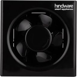 Hindware Zorio N 150 mm Exhaust Fan For Kitchen, Bathroom with Strong Air Suction, Rust Proof Body and Dust Protection Shutters (Black)-14