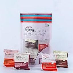 The Whole Truth - Protein Bar Minis - The Everyone Party - All-in-One - Pack of 8-8 x 27g - No Added Sugar - All Natural-19