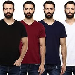 Men's Regular Fit T-Shirt (Pack of 4)-image-30