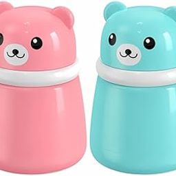 PATRE-IN Baby Powder Puff, Soft Gentle Powder Puff, Sponge, Dispenser Box for Newborn Babies, and Infants, Kids. Pack of 2-37