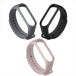 Inefable® Mi Band 3 & 4 Strap Band Wristband Strap Compatible with Mi Band M3 & M4 Original Device Not Included |-7
