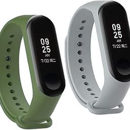 Mi Band Strap 3 & 4 Wristband Original Soft Silicone Adjustable/Replacement Straps/Belt/Band for M3 & M4 with warrenty |Device not Included||Not Compatible with Mi Band 1/2|-picture-2