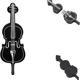 Cello USB Drive - 16GB Flash Drive String Instrument - Violin Kids Hobbies - Jazz/Band Pen Drive USB - Home, School & College USB for Photos, Video & Data Storage (16 GB, Cello)-image-31
