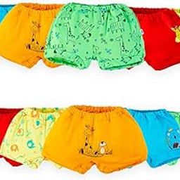 Basic™ Bloomer for Kids| Unisex, 100% Pure Cotton Innerwear | Breathable & Soft Kids Underwear | Baby Bloomers I Pack of 10-image-10