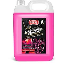 Heebo Car Alloy Wheel Cleaner Concentrate | Car Alloy Wheels Cleaner Liquid | Non Acid Cleaner | Bio Formula | Keep Wheels Shining Professional | Removes Dirt | Grease – 5 LTR Pack-image-11