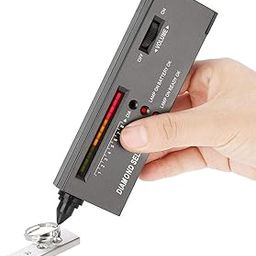 Diamond Tester, Gemstone Tester, Diamond Tester LED Display Tester for Pens Detector Diamond Indicator Test for Diamond Gemstone Selection Precision tool for beginners and experts-10