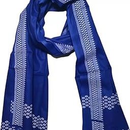 Vandana International Striped Printed Pure Cotton Men & Women Viscose Scarf Stoles-image-70