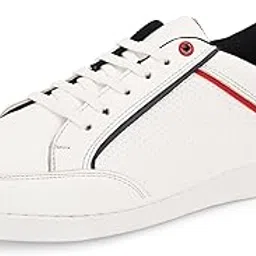 centrino Men's Casual Shoes |Fashion Lace Up Non-Slip Flats|Memory Foam Insole|Non-Slip Soles|All-Day Comfort|Trendy Stylish All Day Comfortable Lightweight Sneakers with Extra Comfort on Heel (2890)-picture-3