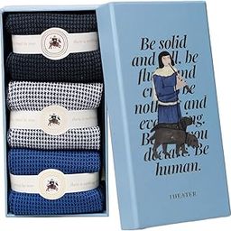 Men’s Socks Collection | Box of 3 | Soft Cotton | Stylish & Comfortable | Formal & Casual Wear | Men's Gift Set-image-69