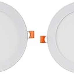Sturlite Eco LYF 15W Round LED Downlight| 6500K Cool White Color Temperature| 1200 Lumens with CRI Tech for Various Ceiling Types and Rooms - (Pack of 2)-21