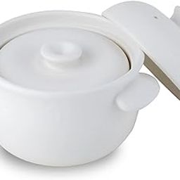 Taisei Kiln Banko Ware Earthenware Pot, Rice Pot, 3 Cups, White, Made in Japan, Direct Fire, Microwave Safe, Dishwasher Safe, Oven Safe, Rice Cooker, Cookware, Old Tools, Hitsu, Mother's Day, Father's Day, Respect for the Aged Day, Birthday, Christmas, Wedding Gift, Job Celebration, Living Alone, Housewarming, 3 Cups, White-image-35