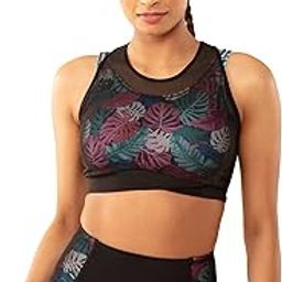 Women's Polyester Lightly Padded Wire Free Sports Bra Sports Sports Bra-image-2