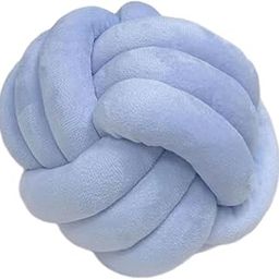 The Style SutraKnot Pillow Ball Cushion Round Throw Pillow for Bedroom Sofa Home Decoration Blue | Home Decor| Pillows-image-18