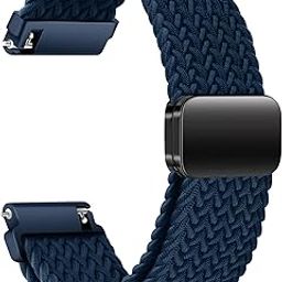 ACM Watch Strap Woven Braided Magnetic 20mm compatible with Amazfit Active Smartwatch Adjustable Belt Band-image-8