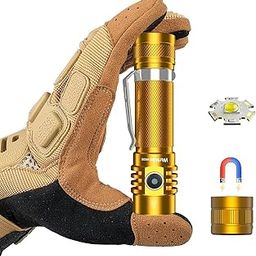 wurkkos WK03 Pocket Flashlight Rechargeable, 1200 High Lumens Super Bright LED Flashlight with 6 Modes, High CRI 519A LED, IP68 Waterproof, Small Powerful Flashlight for Home, Emergency, Camping-33