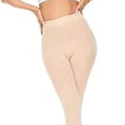 Tights for Women Control Top Thermal Winter Tights Thick Stretchy Run Resistant Pantyhose Size (28 till 32) Beige Color-image-60