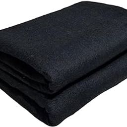 LEGACY 300 TC Breathable Cotton Donation Blanket – Soft, Comfortable, and Lightweight Single Blanket Cozy Soft for Bed, Sofa, Couch, Travel & Camping (Black) Seasons-image-66