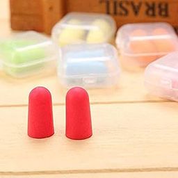 Shoppy shop 6pcs/3 box Soft Earplugs Sleep Aid Foam Noise Snoring Reduction Anti-noise Travel Sleeping Portable Soundproof L3-32