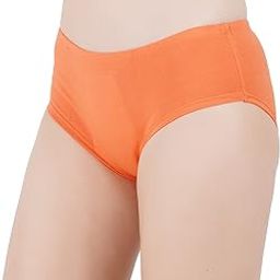Women's Period Panty I Hipster I Pack of 1 I for Light and Medium Flow I Coral (M)-image-79