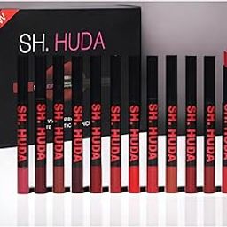 Sh.Huda Matte Long Lasting Crush Color It All Non Transfer Lip Crayon Beauty Lipstick Smudge Proof And Waterproof Creamy Matte Finish Lipstick Intense Colour, SuperStay Crayon (PACK OF 12)-image-12