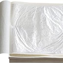 SGLS Edible Silver Leaves 15.pcs Vark,varakh,5"× 3"inches waraq for Sweets Decoration,Cakes Decoration,Jain Temple,ayurvedic madicine,face Facial spa,serums,chyawanprash etc 15.Sheets-16