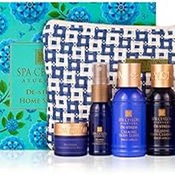 SPA CEYLON De-stress Home Spa Set | Ayurvedic Spa Gift Kit | Soothing and Harmonizing the Body and Mind | Natural Pampering Set | Body Gifts Set for Valentine Gifting-image-70